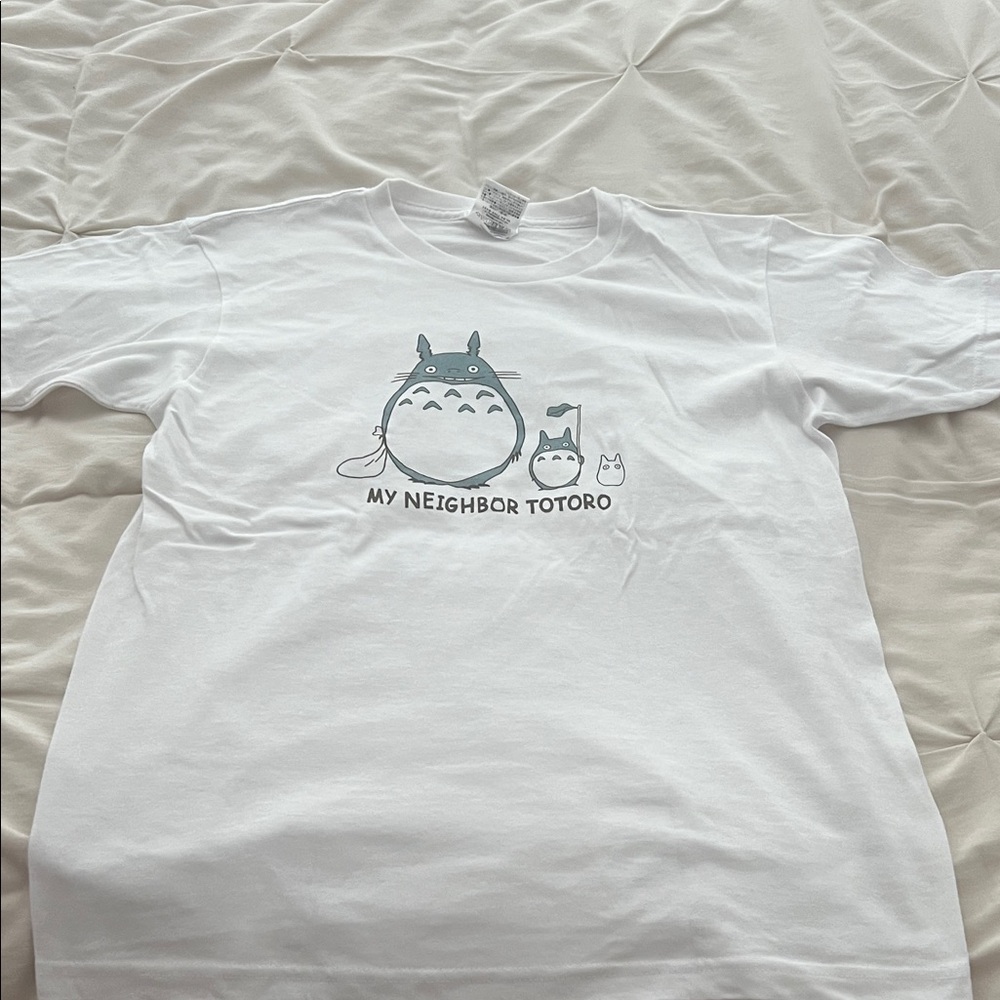 White My Neighbor Totoro T-Shirt
